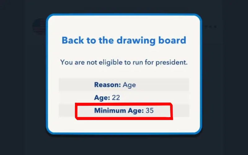 Age Requirement Banner 